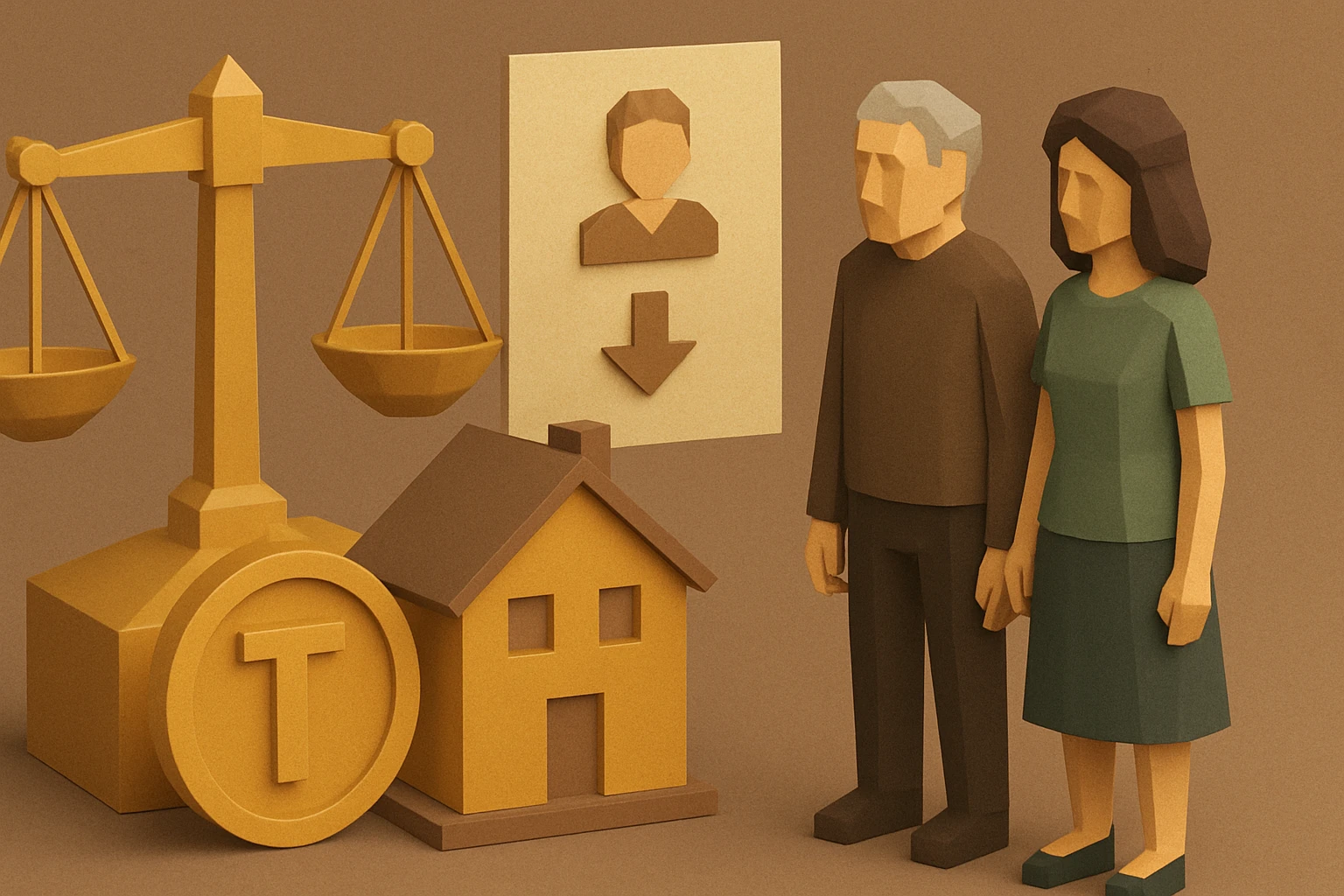 Capital gains tax on inherited property