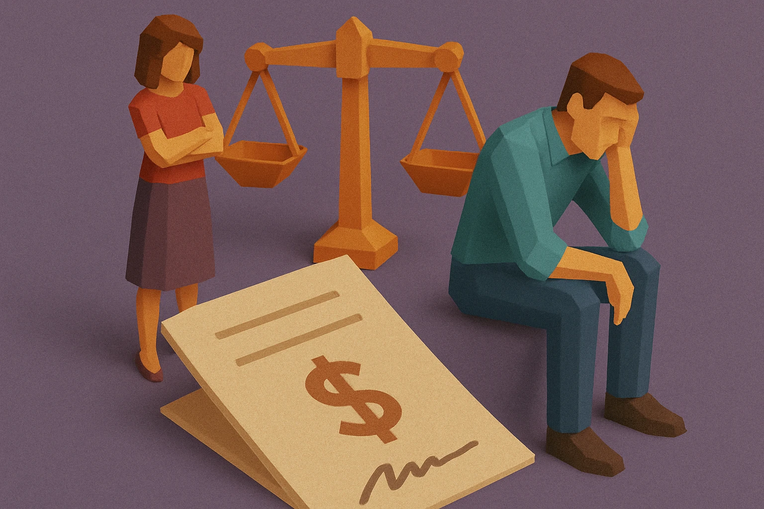 Financial agreement after separation