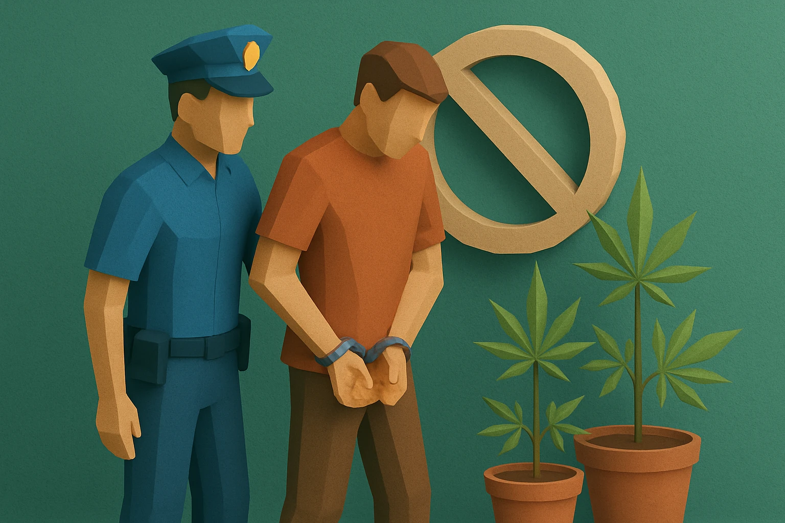 Growing cannabis charges