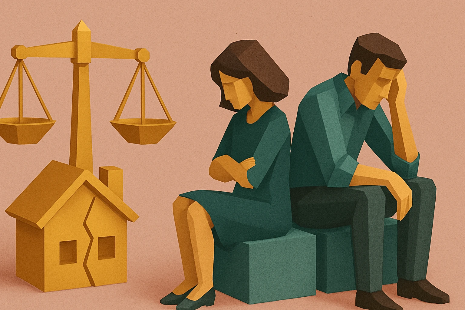 How is property divided in divorce?