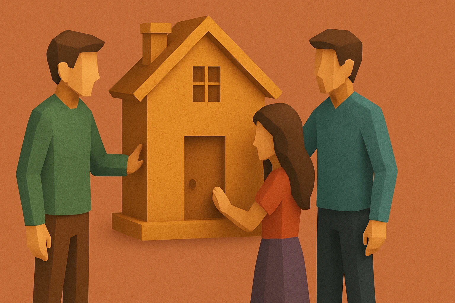 Inheriting a house with siblings