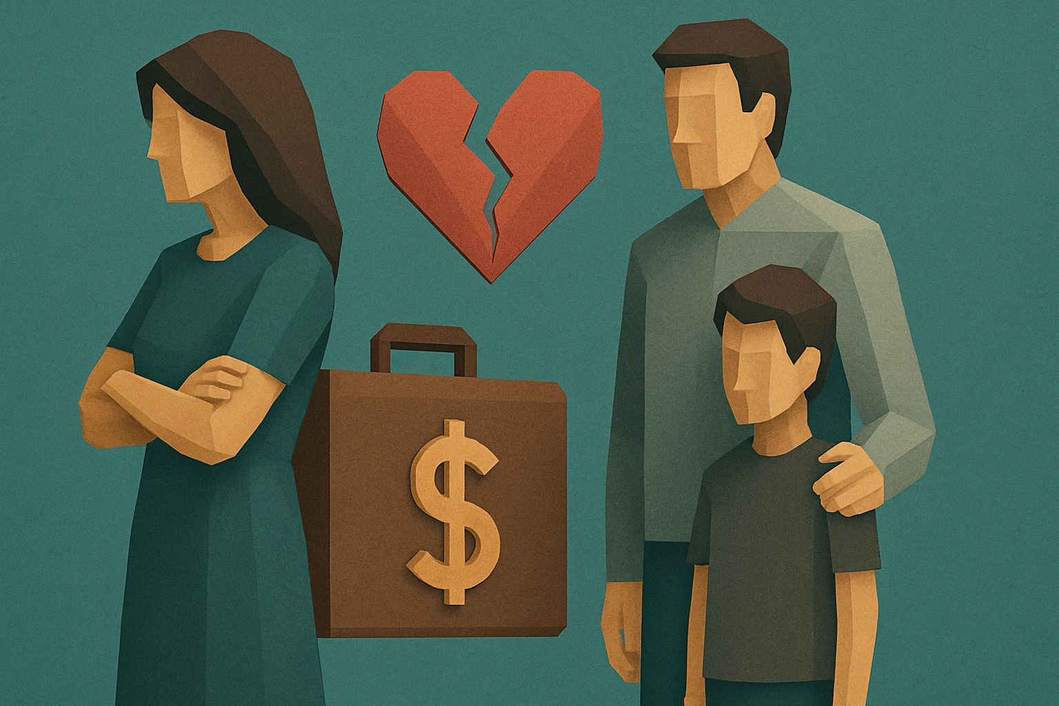 My ex is hiding assets